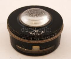 Excelsior-Werk Photoskop K fotoelektromos (szeléncellás) megvilágításmérő/ fénymérő HAFA jelzett bőr...