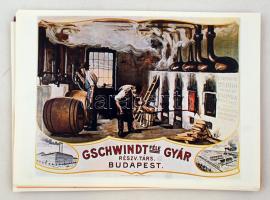 cca 1985 Századeleji magyar kereskedelmi plakátok gyűjteménye 33 db reprint kompletten, plusz még 7 ...