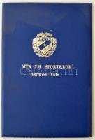 Somogyi Jenő Dr. ( 1924-1999) szálloda igazgató, sportvezető MTK örökös tagság adományozó  diploma.