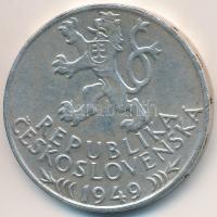 Csehszlovákia 1949. 100K Ag "Iglói bányászat 700. évfordulója" T:2 ph.
Czechoslovakia 194...
