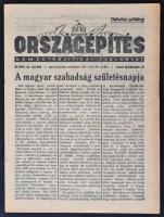 1942 Azt Országépítés c. nemzetpolitikai szolgálat c. újság egy száma benne számos Hungarista témájú cikkel.