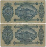 1930. 20P (5x) T:III,III-