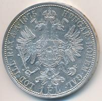 Ausztria 1875. 1Fl Ag "Ferenc József" T:1-,2 
Austria 1875. 1 Florin Ag "Franz Josep...