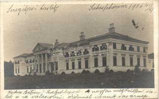 1906 Seregélyes, Gróf Hadik János kastélya, photo