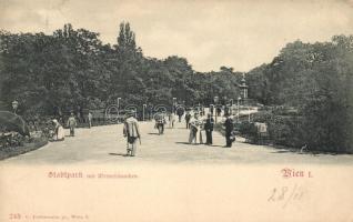 Vienna, Wien I. Stadtpark, Wetterhäuschen / park (EK)