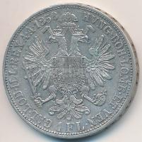Ausztria 1858V 1Fl Ag "Ferenc József" T:2- 
Austria 1858V 1 Florin Ag "Franz Joseph&...