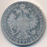 Ausztria 1860A 1Fl Ag "Ferenc József" T:2 kis ph.
Austria 1860A 1 Florin Ag "Franz J...
