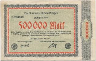 Németország / Weimari Köztársaság 1920-1923. 5db-os szükségpénz tétel, közte Aachen, Boppard, Oedera...