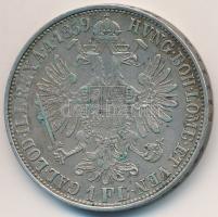 Ausztria/olasz verdejel 1859M 1Fl Ag "Ferenc József" Milánó T:2- kis ph.
Austria/Italian ...