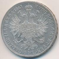 Ausztria 1861A 1Fl Ag "Ferenc József" T:2 kis ph.
Austria 1861A 1 Florin Ag "Franz J...