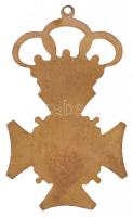 Német 3. Birodalom 1934. "München Karnevál" aranyozott, zománcozott fém kitüntető jelvény ...