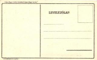 'Jó munkát' cserkészek egy fatörzs csonkja körül / scouts around a tree stump, s: Hampel