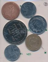 28db vegyes magyar és külföldi fémpénz T:2-3