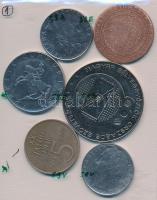 28db vegyes magyar és külföldi fémpénz T:2-3