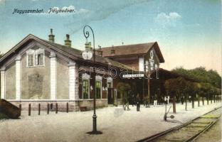 Nagyszombat, Trnava; Vasútállomás / railway station (r)