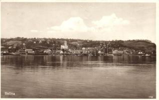 Kiskőszeg, Batina; Látkép a Dunáról / view from the Danube