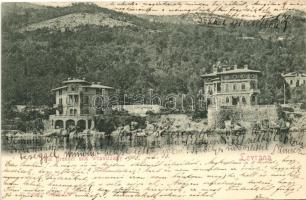 Lovran, Lovrana; Villa Brenner und Wraniczany