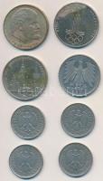 Vegyes: Szovjetunió 1970,1977,1979. 1R Cu-Ni-Zn (3x) + NSZK/Németország 1967-1978. 1M (4x) + 1993F 5...