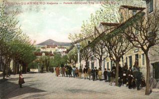 Kraljevica, Porto Ré; Zrinjski Trg, Feitzinger Ede / Zrínyi square