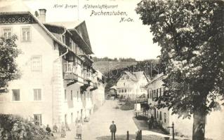 Puchenstuben, Hotel Burger