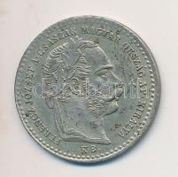 1869KB 10kr Ag "Magyar Királyi Váltó Pénz" T:2,2- ph., patina Adamo M10.1