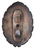 DN "Kossuth Lajos Katonai Főiskola" zománcozott fém jelvény (46x33mm) T:2