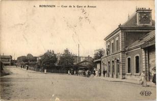 Sceaux, Robinson; Cour de la Gare et Avenue / railway station