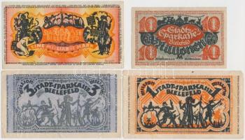 Németország / Weimari Köztársaság / Bielefeld 1923. 7db klf szükségpénz, perforáltak T:III
Germany ...