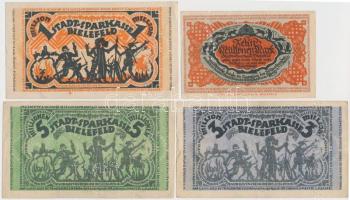 Németország / Weimari Köztársaság / Bielefeld 1923. 7db klf szükségpénz, perforáltak T:III,III-
Ger...