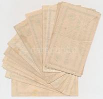 Németország / Weimari Köztársaság / Birodalmi Vasút 1923. 1.000.000M (20x) T:III
Germany / Weimar R...