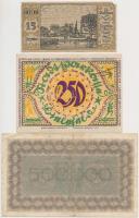 Németország / Weimari Köztársaság 1919-1923. 6db klf szükségpénz, közte Bielefeld, Düsseldorf, Köln ...