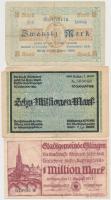 Németország / Weimari Köztársaság 1919-1923. 6db klf szükségpénz, közte Bielefeld, Düsseldorf, Köln ...