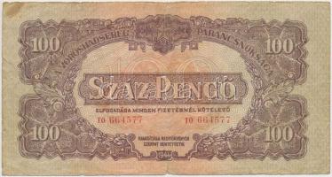 1944. 1P-100P (10x) "A Vörös Hadsereg Parancsnoksága" T:III,III-