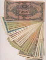 30db-os vegyes pengő bankjegy tétel T:III,III-