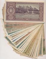 30db-os vegyes pengő bankjegy tétel T:III,III-