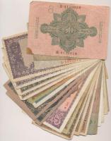 30db-os vegyes magyar és külföldi bankjegy tétel T:III,III-