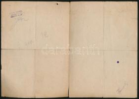 Budapest 1923. "Corvin Mozgóképszínház Részvénytársaság" ideiglenes részvényelismervénye 2...