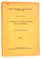 Németh Endre: A korszerű mezőgazdaság vízi feladatai. Bp., 1942, KMENY. Kiadói papírkötésben.