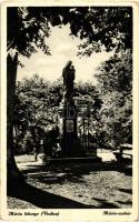 Baja, Máriakönnye, Mária szobor, kiadja a Ferences Zárda (EK)
