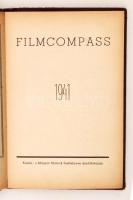 1941 Filmcompass. A Magyar Mozisok Zsebkönyvének évkönyve, benne az adott év moziműsoraival, megjele...