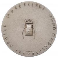 Olaszország 1966. "Dante centenárium" jelzett Ag emlékérem eredeti gyártói "Johnson M...