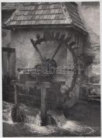 1962 Vízimalom Veszprém megyében, 24x18 cm