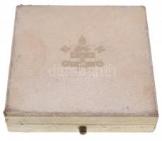 Vatikán 1962. "XXIII. János / A második vatikáni zsinat megnyitása" jelzett Ag emlékérem e...