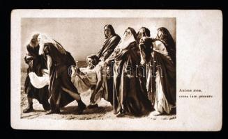 cca 1930-40 A "Saturnia" és "Vulcania" óriásmotorhajók templomainak nyomtatványa...