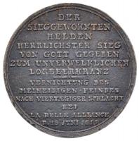 Német Államok / Brandenburg-Poroszország 1815. "A waterlooi csata győztesei, Blücher és Welling...