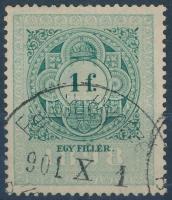 1898 1f I. vízjellel (20.000)