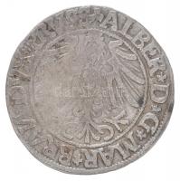 Porosz Hercegség 1544. 1Gr Ag "Brandenburgi Albert" (1,72g) T:2-,3
Duchy of Prussia 1544....