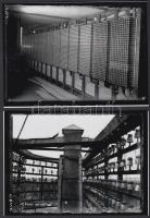 cca 1910 Magyar Posta központi távírda és telefonközpont műszaki berendezései, Kerny István (1879-19...