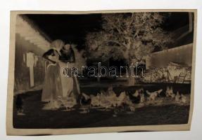 1919 Torbágyon és Pátyon készült negatívok - épületek, tájak, emberek, 19 db negatív korabeli felira...