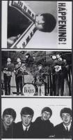 cca 1966 Beatles együttes, Fekete György (1904-1990) budapesti fényképész hagyatékában fellelt 3 db repró negatív modern nagyítása, 10x15 cm